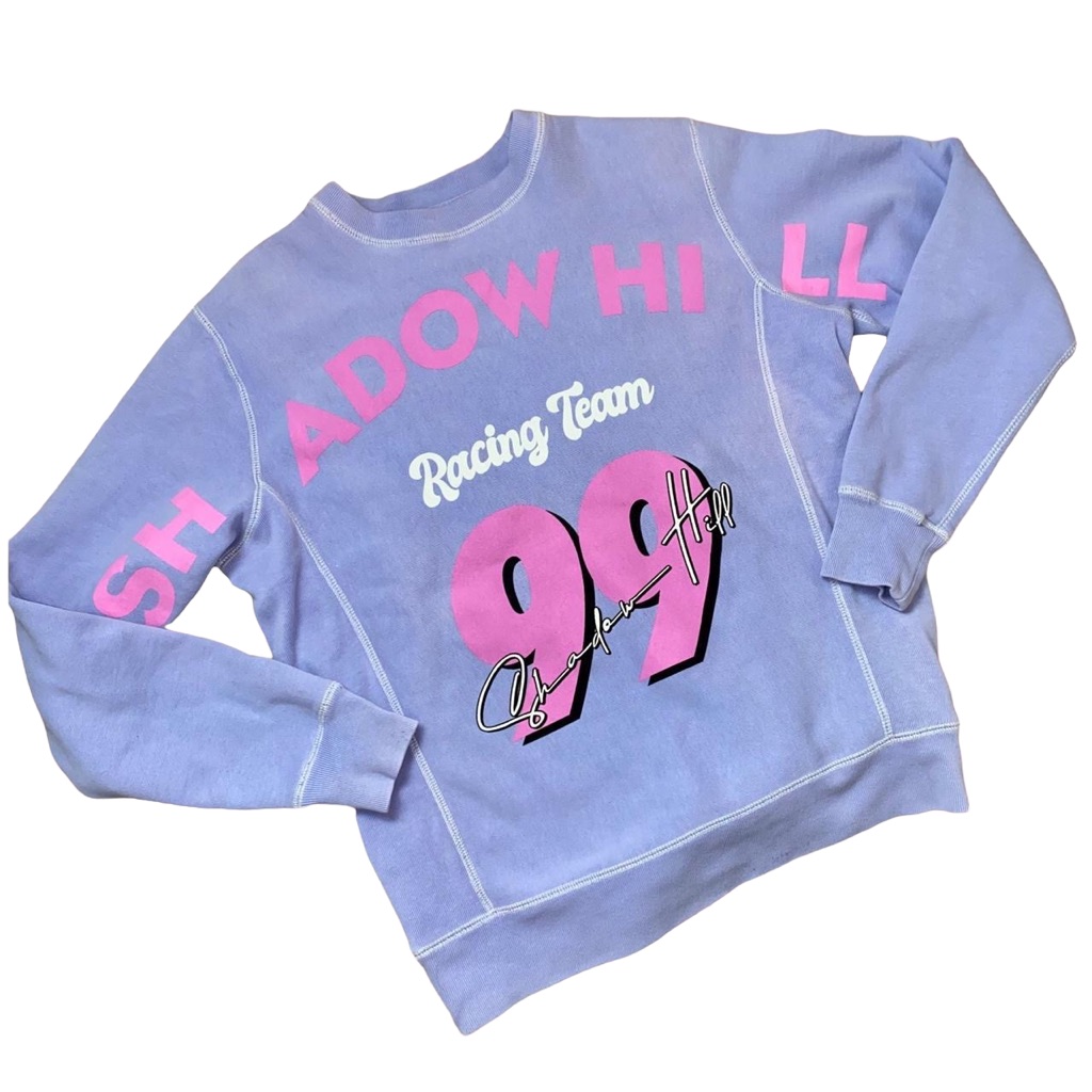 Shadow Hill Racing Crewneck Sweatshirt Grape Xs